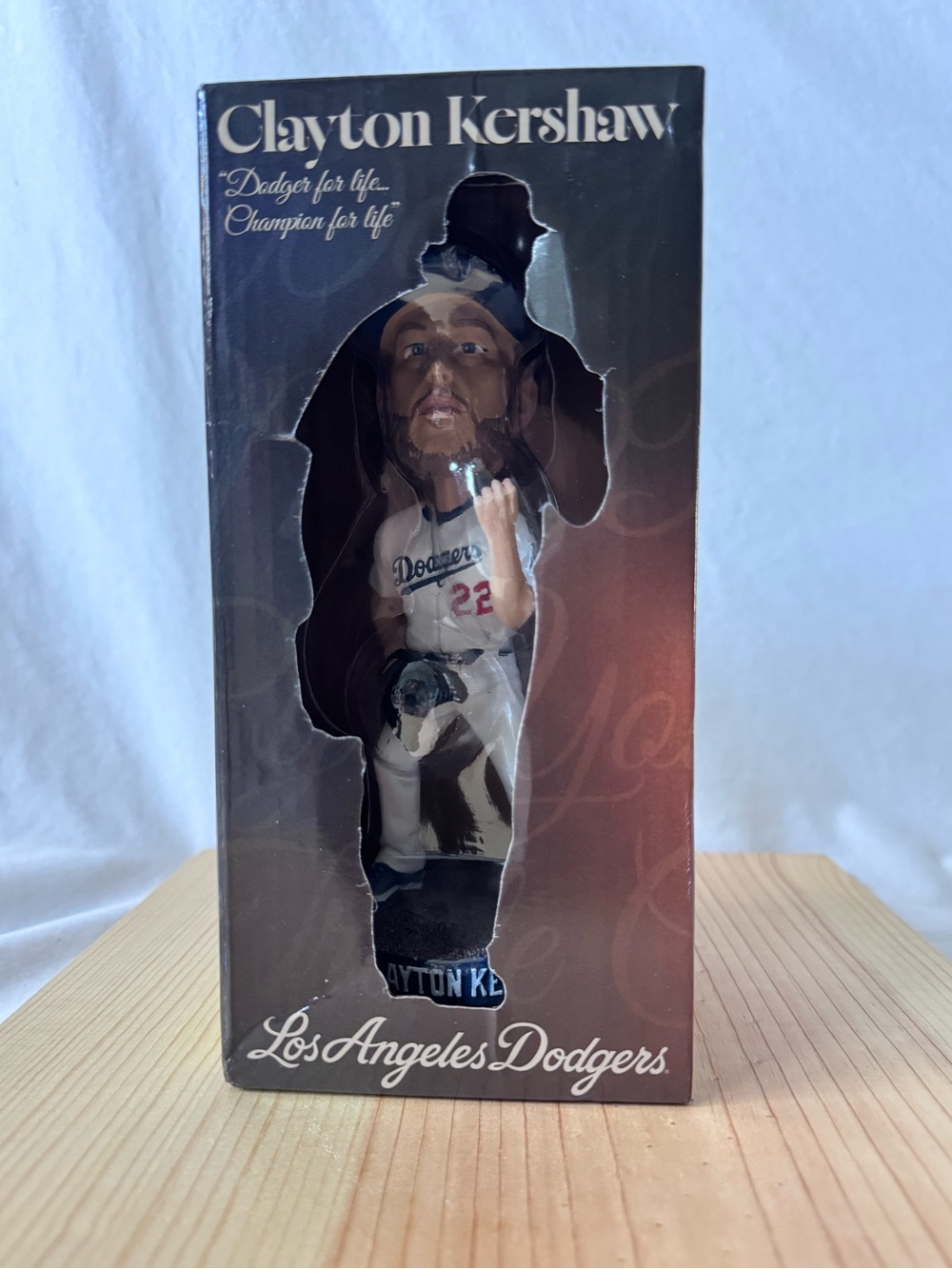 Clayton Kershaw Dodgers Final Career Out Bobblehead 8/14/26 SGA NIB